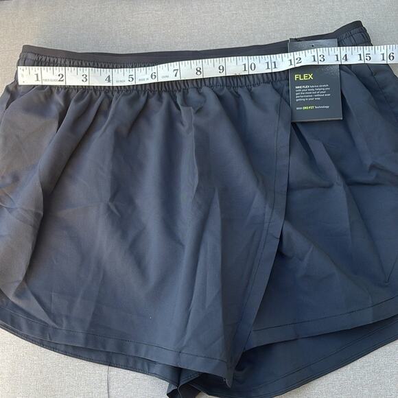 Nike Flex black running shorts size large NEW - Picture 5 of 7